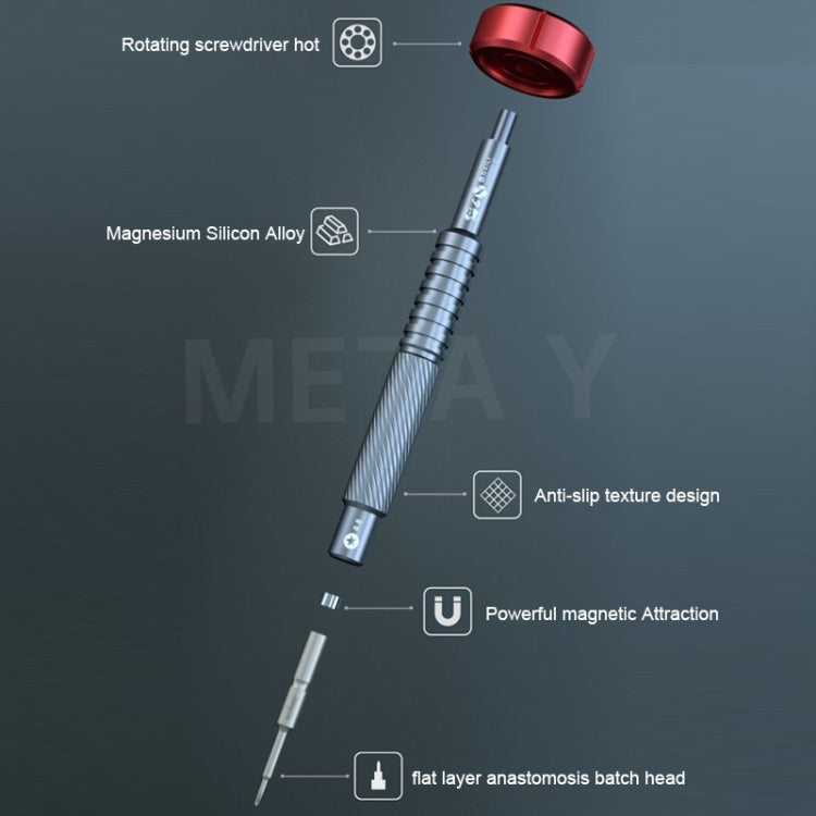MECHANIC META Y Cross 1.2 Alloy Magnetic Screwdriver for Phone Repair - Screwdriver by MECHANIC | Online Shopping UK | buy2fix