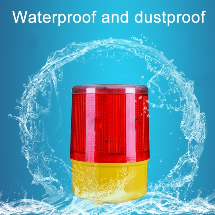 Night Solar Safety Warning Flash Light, Specification:05 Thick Sticks Tied or Inserted(Blue) - Warning Lights by buy2fix | Online Shopping UK | buy2fix