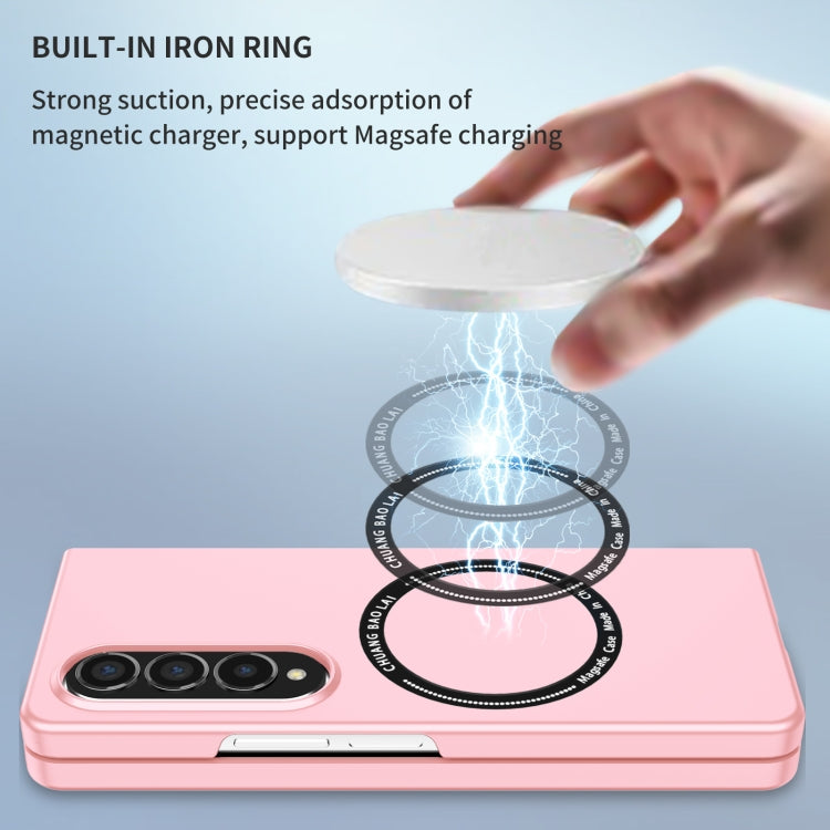 For Samsung Galaxy Z Fold4 Magsafe Magnetic Folding PC Phone Case(Pink) - Galaxy Z Fold4 5G Cases by buy2fix | Online Shopping UK | buy2fix