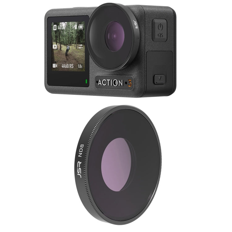 JSR LS ND8 Lens Filter For DJI Osmo Action 3 - Lens Filter by buy2fix | Online Shopping UK | buy2fix