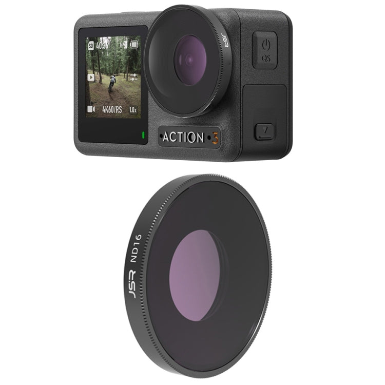 JSR LS ND16 Lens Filter For DJI Osmo Action 3 - Lens Filter by buy2fix | Online Shopping UK | buy2fix