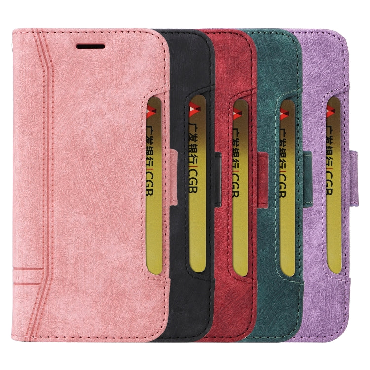 For Nothing Phone 1 BETOPNICE Dual-side Buckle Leather Phone Case(Red) by BETOPNICE