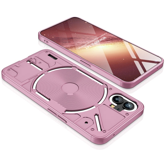For Nothing Phone 1 GKK Three Stage Splicing Full Coverage PC Phone Case(Rose Gold) - Nothing Cases by GKK | Online Shopping UK | buy2fix