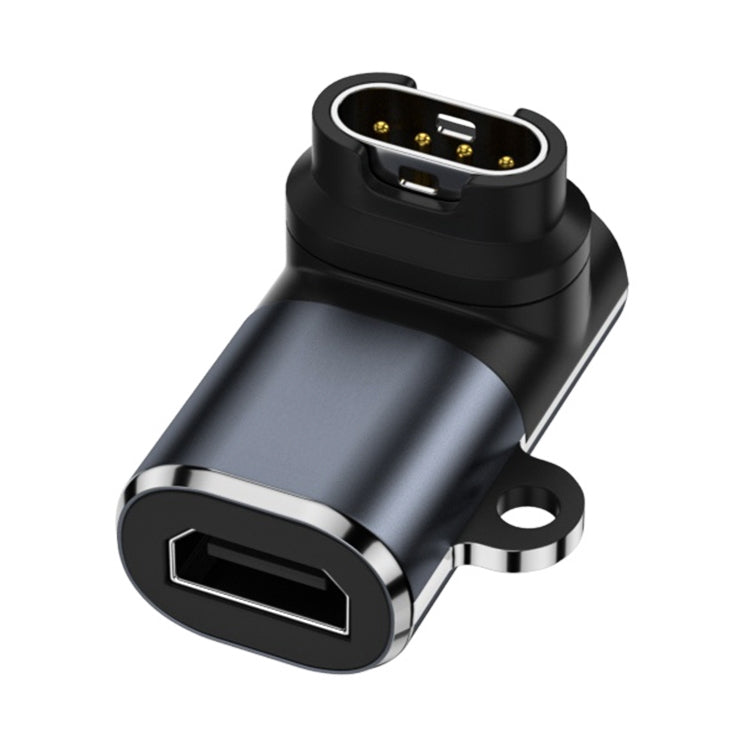 For Garmin Watch Charging Adapter, Interface:Micro USB 90 Elbow - Charger by buy2fix | Online Shopping UK | buy2fix