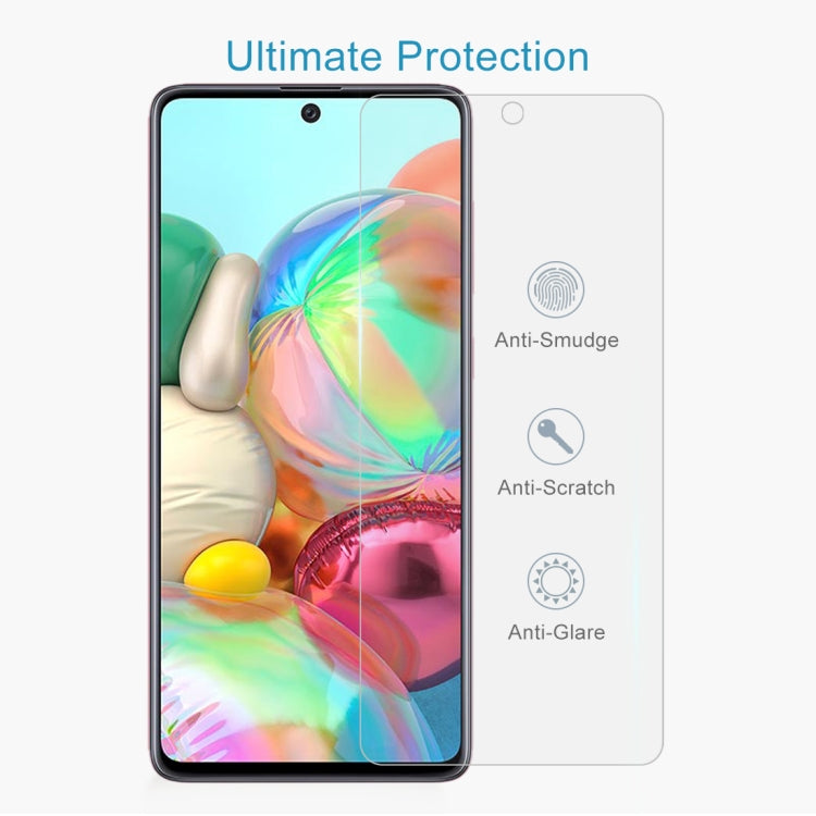 For Galaxy A71 / A71s 5G UW 0.26mm 9H Surface Hardness 2.5D Explosion-proof Tempered Glass Half Screen Film - Galaxy Tempered Glass by DIYLooks | Online Shopping UK | buy2fix