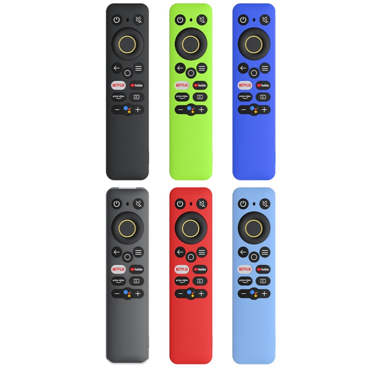 For Realme TV 30 inch / 40 inch Solid Color Silicone Protective Cover(Black) - Remote Control Covers by buy2fix | Online Shopping UK | buy2fix