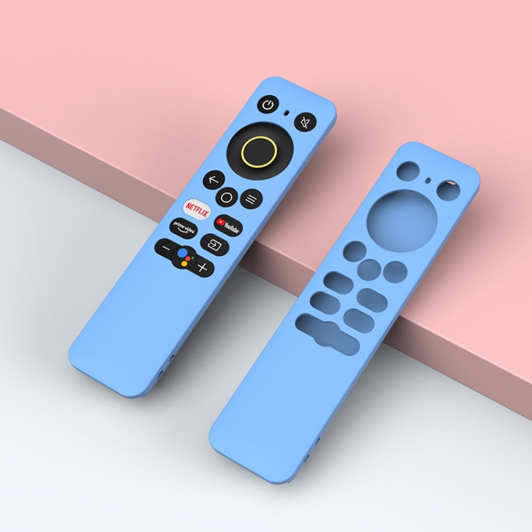 For Realme TV 30 inch / 40 inch Solid Color Silicone Protective Cover(Black) - Remote Control Covers by buy2fix | Online Shopping UK | buy2fix