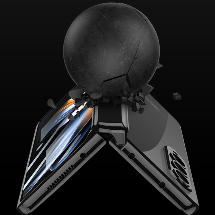 For Samsung Galaxy Z Fold4 GKK Magnetic Hinged Phantom Folding Phone Case(Green) by GKK