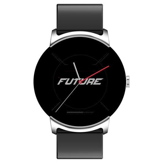 KS02 1.32 Inch Smart Watch Supports Blood Glucose Detection, Blood Pressure Detection, Blood Oxygen Detection(Silver+Black) - Smart Watches by buy2fix | Online Shopping UK | buy2fix