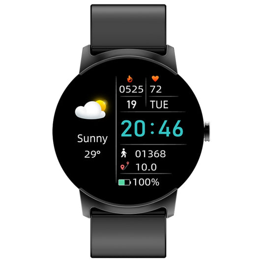 KS02 1.32 Inch Smart Watch Supports Blood Glucose Detection, Blood Pressure Detection, Blood Oxygen Detection(Black+White) by buy2fix