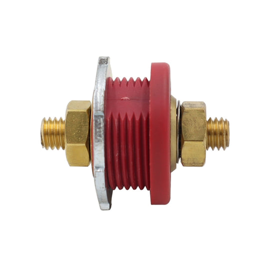 Car Battery Charger Studs Battery Terminal Connectors(Red) by buy2fix