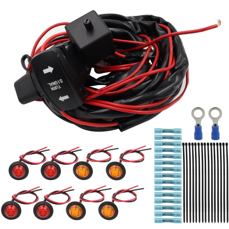 For UTV / ATU Car Turn Signal Light Toggle Switch Turn Signal Kit, Style:Vertical Turn Switch - Car Light Accessories by buy2fix | Online Shopping UK | buy2fix
