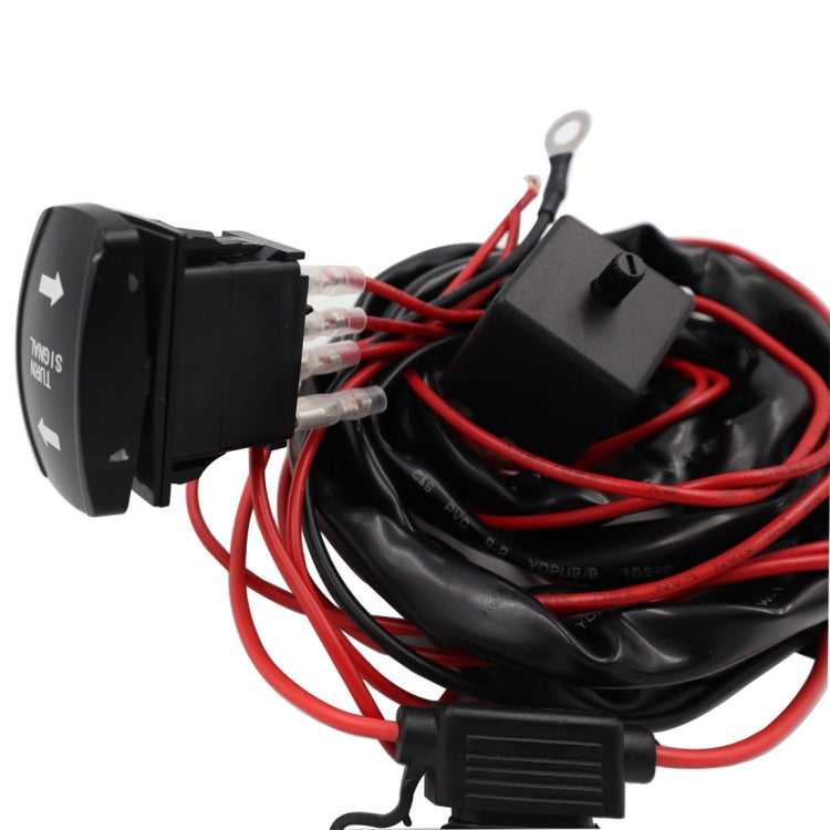 For UTV / ATU Car Turn Signal Light Toggle Switch Turn Signal Kit, Style:Horizontal Turn Switch - Car Light Accessories by buy2fix | Online Shopping UK | buy2fix