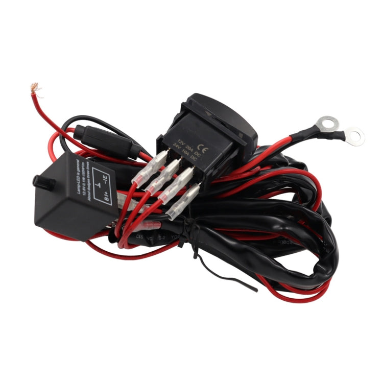 For UTV / ATU Car Turn Signal Light Toggle Switch Turn Signal Kit, Style:Vertical Green Turn Switch - Car Light Accessories by buy2fix | Online Shopping UK | buy2fix