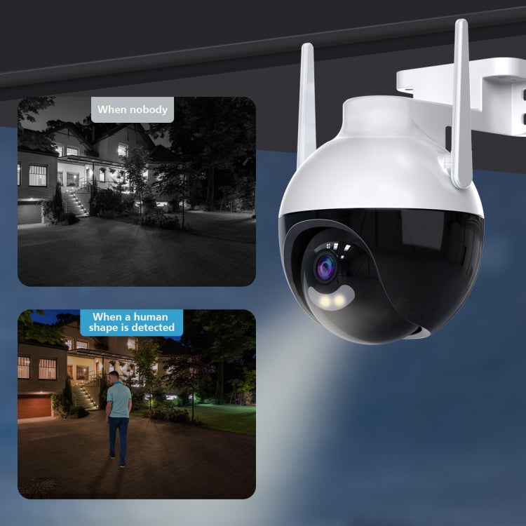 A18 4MP HD Wireless WiFi Smart Surveillance Camera, Specification:UK Plug - Wireless Camera by buy2fix | Online Shopping UK | buy2fix