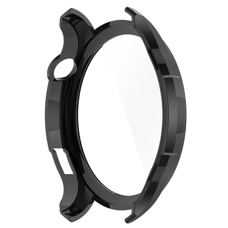 For Amazfit GTR 4 / Amazfit GTR 4 Pro PC + Tempered Glass Integrated Protective Watch Case(Black) - Watch Cases by buy2fix | Online Shopping UK | buy2fix