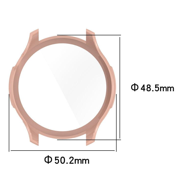 For Amazfit GTR 4 / Amazfit GTR 4 Pro PC + Tempered Glass Integrated Protective Watch Case(Black) - Watch Cases by buy2fix | Online Shopping UK | buy2fix