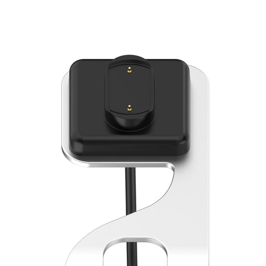 For Amazfit GTR4 / GTR4 Pro Rotatable Smart Watch Metal Charger Stand(Silver) by buy2fix