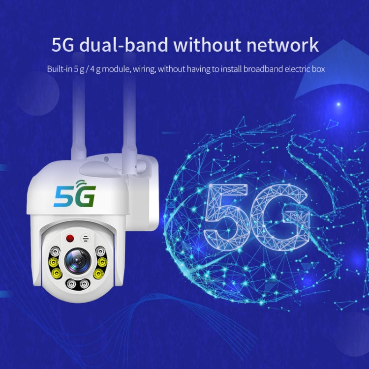 QX65 2MP HD IP66 Waterproof 5G Dual Band Wireless WiFi Camera, Specification:US Plug - Wireless Camera by buy2fix | Online Shopping UK | buy2fix