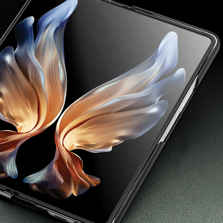 For Samsung Galaxy Z Fold3 5G/W22 5G QIALINO Magnetic Genuine Leather Phone Case(Green) by QIALINO