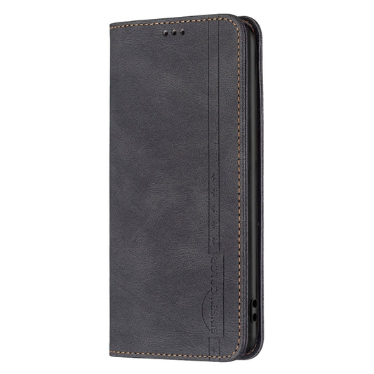 For Xiaomi 12T / 12T Pro / Redmi K50 Ultra Magnetic RFID Blocking Anti-Theft Leather Phone Case(Black) by buy2fix