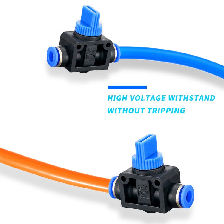 HVFF-10 LAIZE Manual Valve Pneumatic Quick Fitting Connector - Interface Series by LAIZE | Online Shopping UK | buy2fix