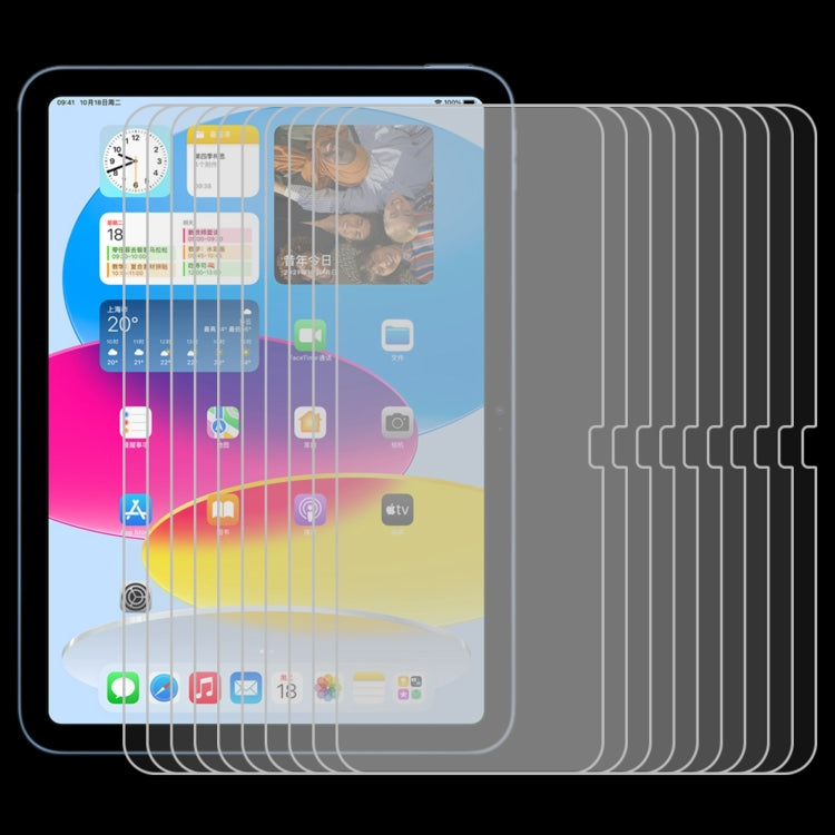 For iPad 2025 / 2022 25pcs 0.26mm 9H 2.5D Explosion-proof Tempered Glass Film - iPad 2025 / 2022 Tempered Glass by buy2fix | Online Shopping UK | buy2fix