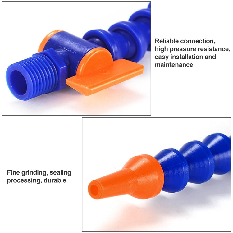 1/2 inch 40cm Adjustable Plastic Flexible Water Oil Cooling Hose Without Switch - Interface Series by buy2fix | Online Shopping UK | buy2fix