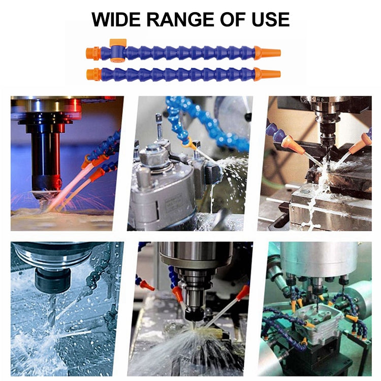 1/2 inch 40cm Adjustable Plastic Flexible Water Oil Cooling Hose Without Switch - Interface Series by buy2fix | Online Shopping UK | buy2fix