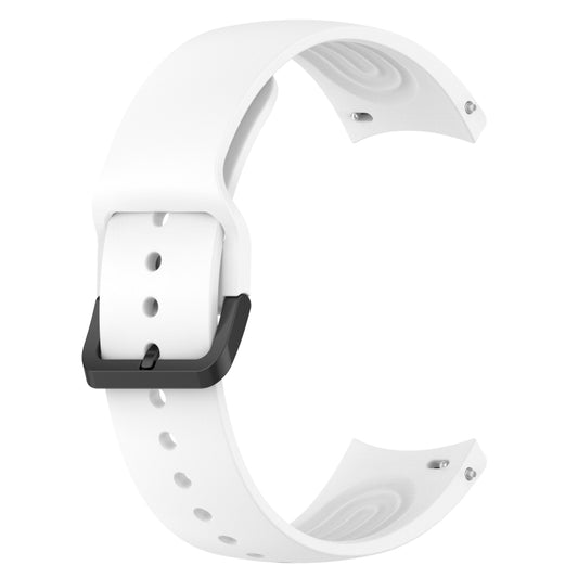 For Xiaomi Watch S1 Pro Silicone Watch Band(White) by buy2fix