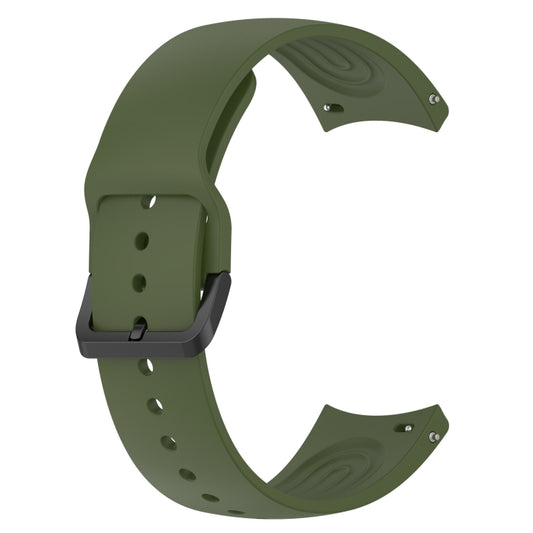 For Xiaomi Watch S1 Pro Silicone Watch Band(Army Green) by buy2fix