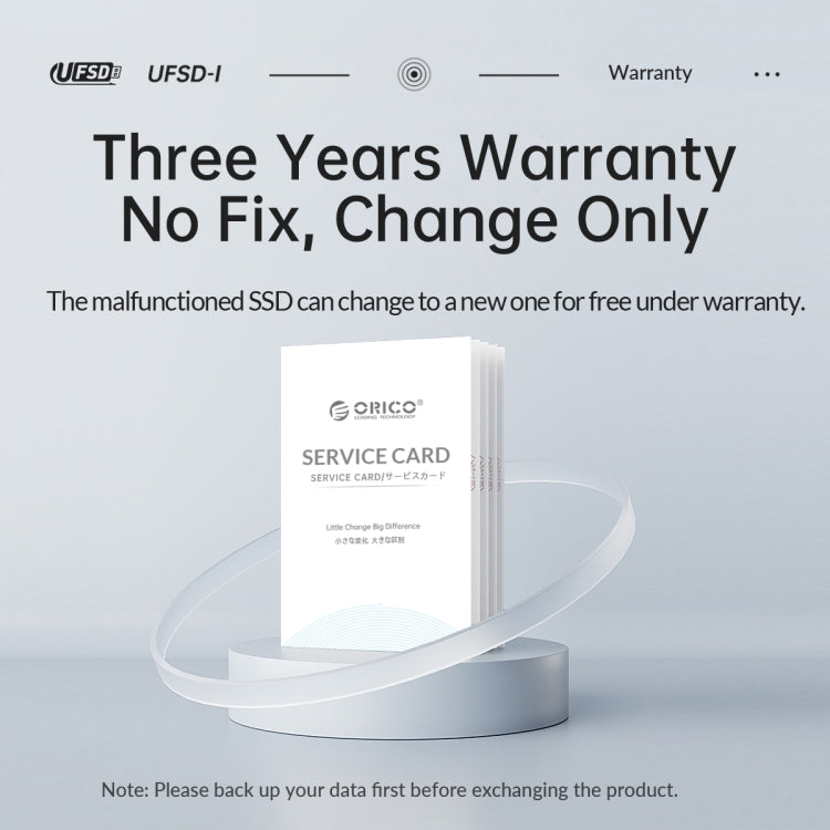 ORICO USB Solid State Flash Drive, Read: 520MB/s, Write: 450MB/s, Memory:128GB, Port:USB-A(Silver) by ORICO