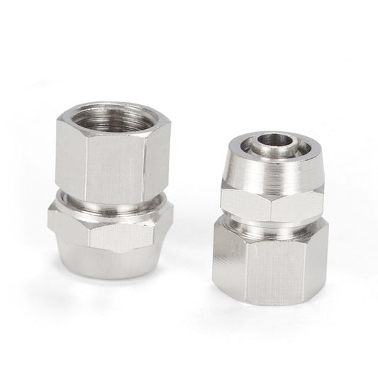 PCF6-02 LAIZE Copper Pneumatic Quick Fitting Connector by LAIZE