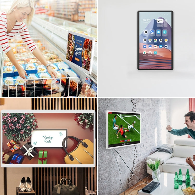 HSD1493T 14 inch IPS Display Advertising Machine RK3588S2 4GB+32GB(White) by buy2fix