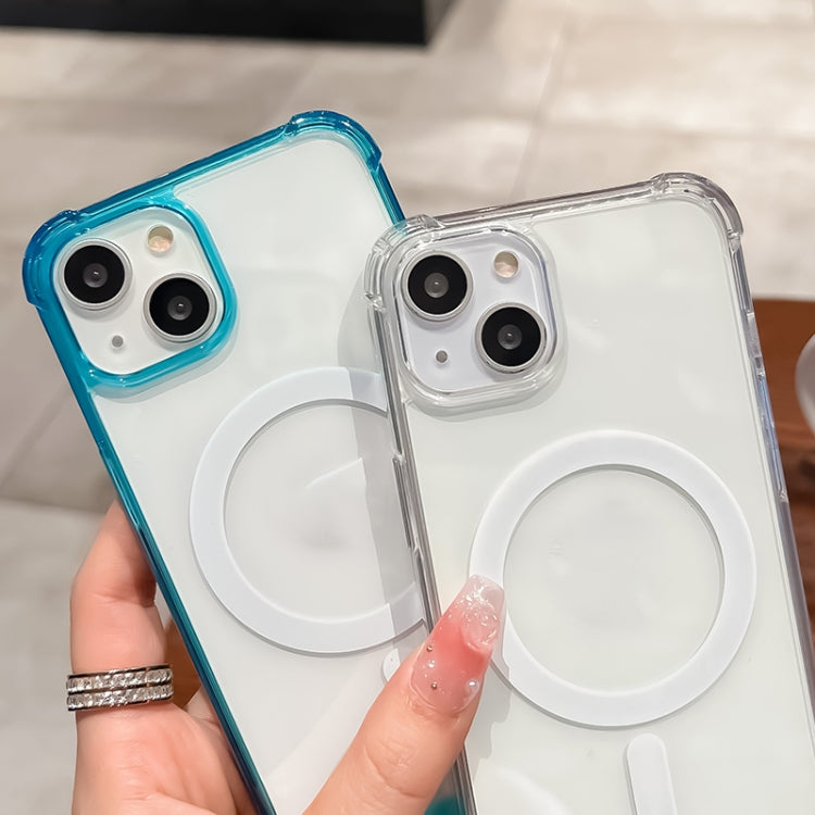 For iPhone 11 Magsafe Space Phone Case(Blue) - iPhone 11 Cases by buy2fix | Online Shopping UK | buy2fix