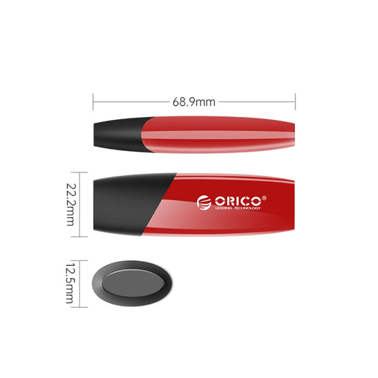ORCIO USB2.0 U Disk Drive, Read: 10MB/s, Write: 3MB/s, Memory:4G(Red) by ORICO