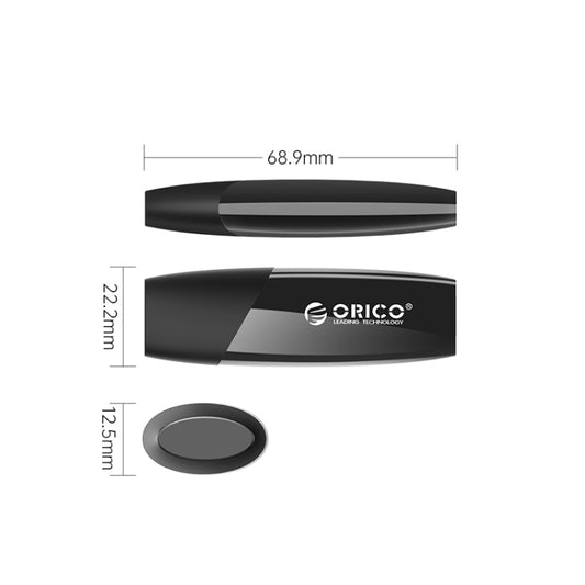 ORCIO USB2.0 U Disk Drive, Read: 10MB/s, Write: 3MB/s, Memory:8G(Black) by ORICO