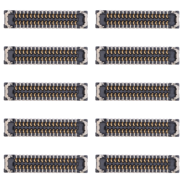 For Xiaomi Mi 4 10pcs LCD Display FPC Connector On Motherboard - Others by buy2fix | Online Shopping UK | buy2fix