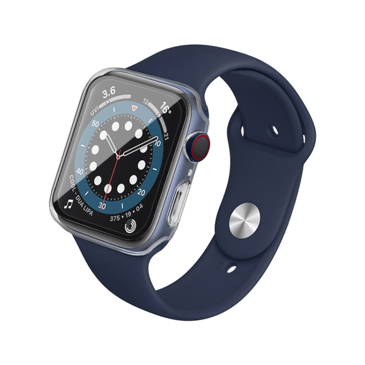 For Apple Watch SE 2023 40 mm / SE 2022 40mm imak PC Frame Case with Tempered Glass Film(Transparent) - Watch Cases by imak | Online Shopping UK | buy2fix