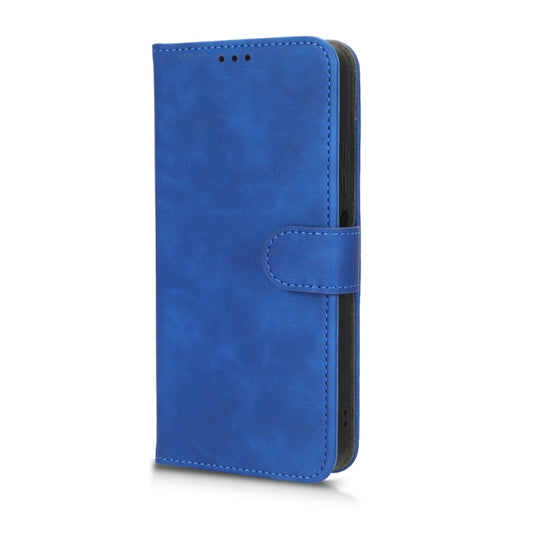 For Realme C33 Skin Feel Magnetic Flip Leather Phone Case(Blue) by buy2fix