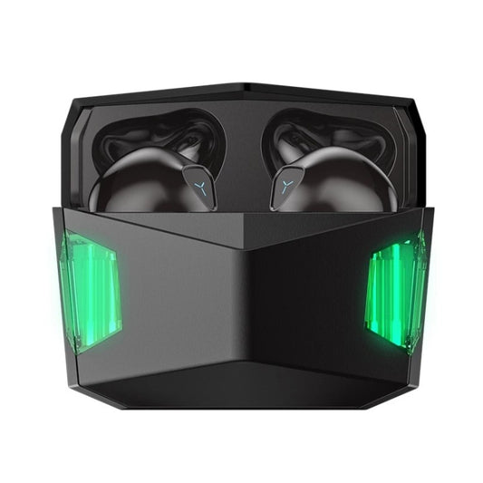 Lenovo GM5 TWS Bluetooth Wireless Sports Waterproof Noise Reduction Gaming Earphone with Mic(Black) by Lenovo