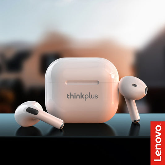 Lenovo LP40 TWS Wireless Bluetooth 5.1 Noise Reduction Earphone(White) by Lenovo