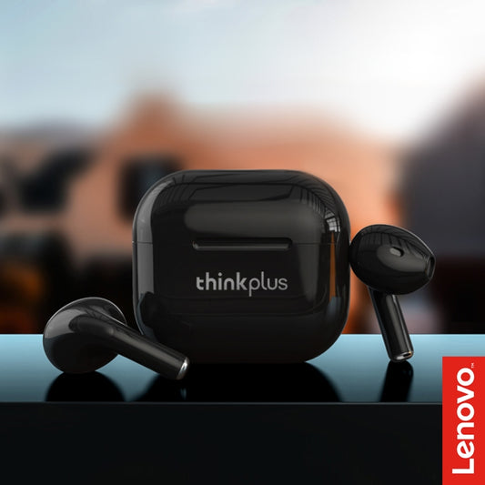 Lenovo LP40 TWS Wireless Bluetooth 5.1 Noise Reduction Earphone(Black) by Lenovo
