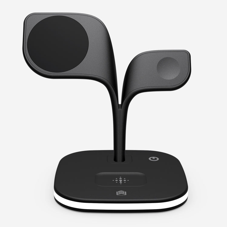 SoulBytes YM-UD22 15W 5 in 1 Magnetic Wireless Charger with Stand Function(Black) - Apple Accessories by Soulbytes | Online Shopping UK | buy2fix