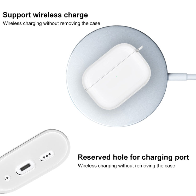 For AirPods Pro 2 imak UX-5 Series Transparent TPU Earphone Protective Case by imak