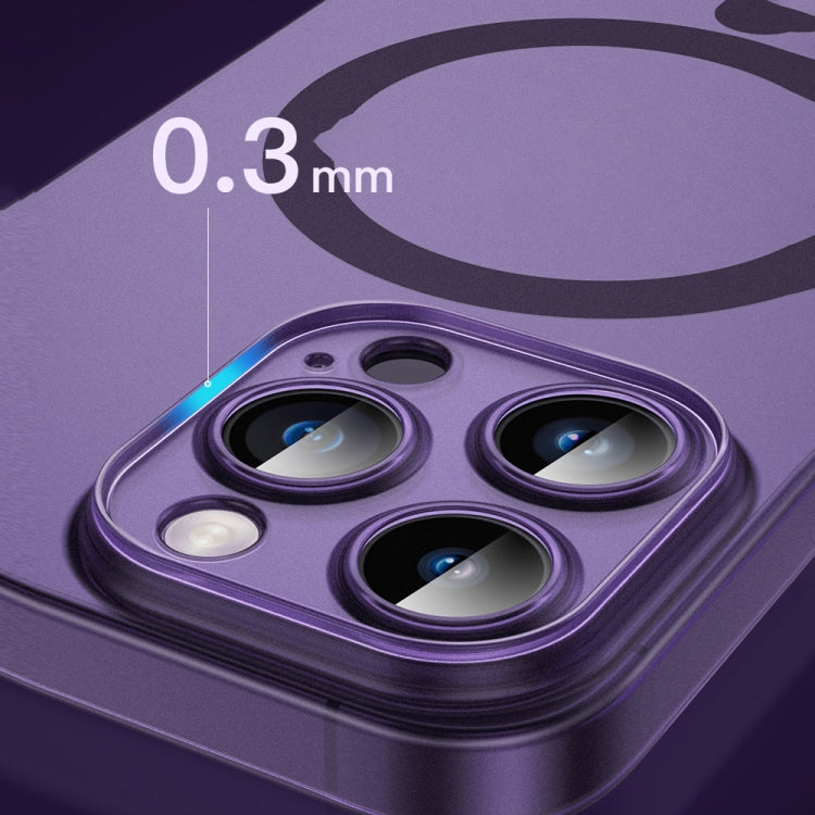 For iPhone 14 TOTUDESIGN AA-170 Zero Feeling Series Frosted Magsafe Phone Case(Light Purple) - iPhone 14 Cases by TOTUDESIGN | Online Shopping UK | buy2fix