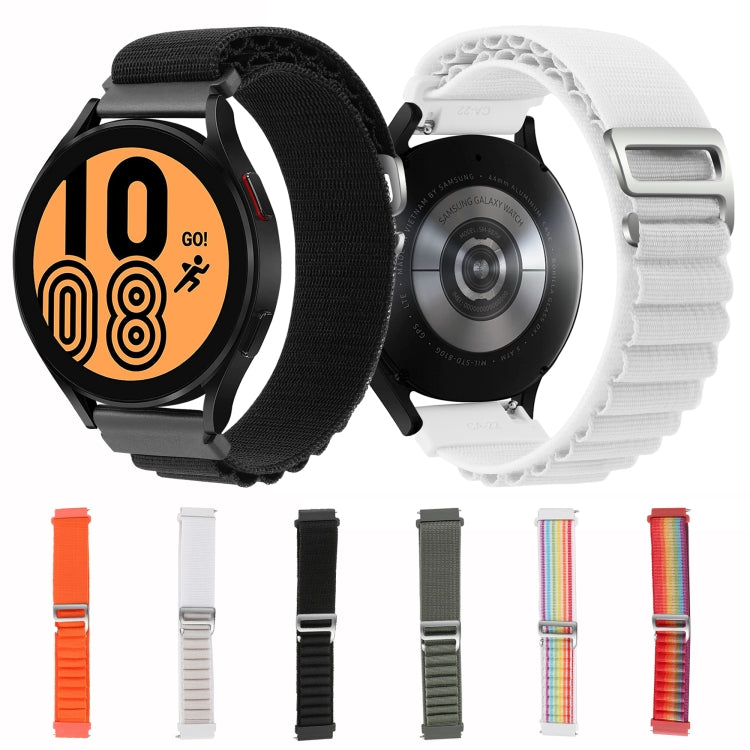 22mm Universal Nylon Loop Watch Band(Seven Colors) - 22mm Bands by buy2fix | Online Shopping UK | buy2fix