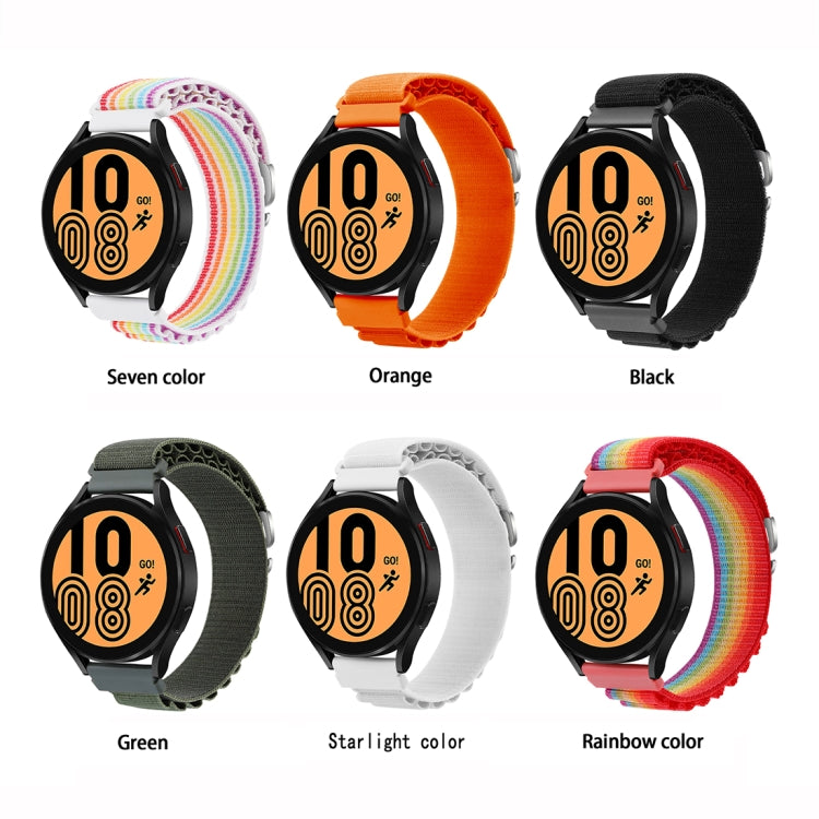 22mm Universal Nylon Loop Watch Band(Seven Colors) - 22mm Bands by buy2fix | Online Shopping UK | buy2fix