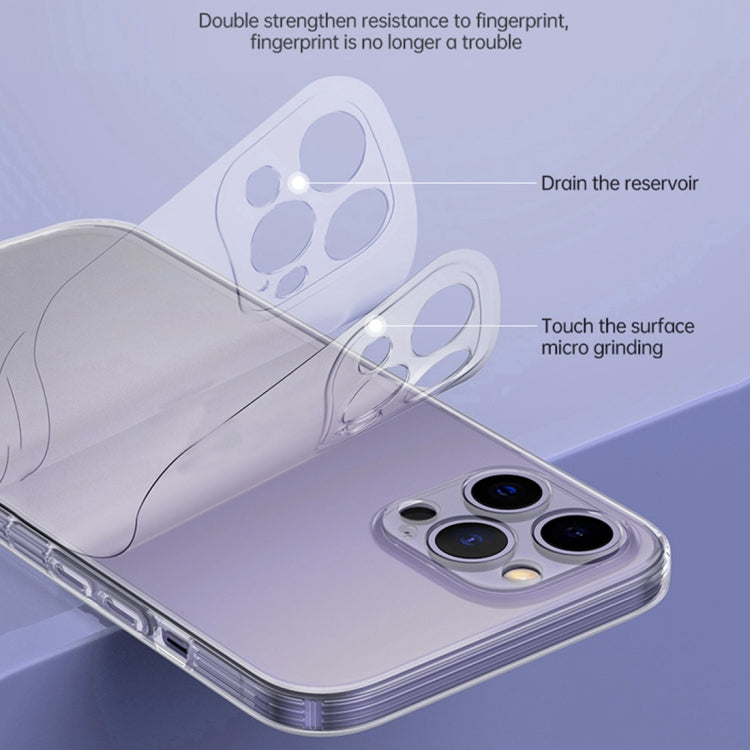 For iPhone 14 Pro Max SULADA Frosted Series Shockproof TPU Protective Case(Transparent) by SULADA