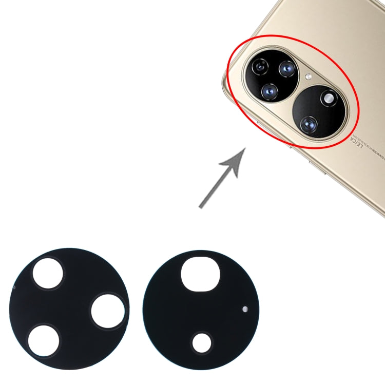 For Huawei P50 Pro 10 PCS Back Camera Lens - Camera Series by buy2fix | Online Shopping UK | buy2fix
